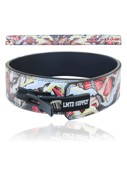 Yellow Titan Anime Lever Belt Crown Limited Supply