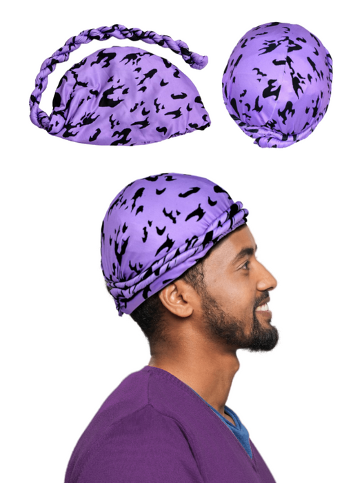 Anime Turban for Men - Satin Hair Wrap Crown Limited Supply