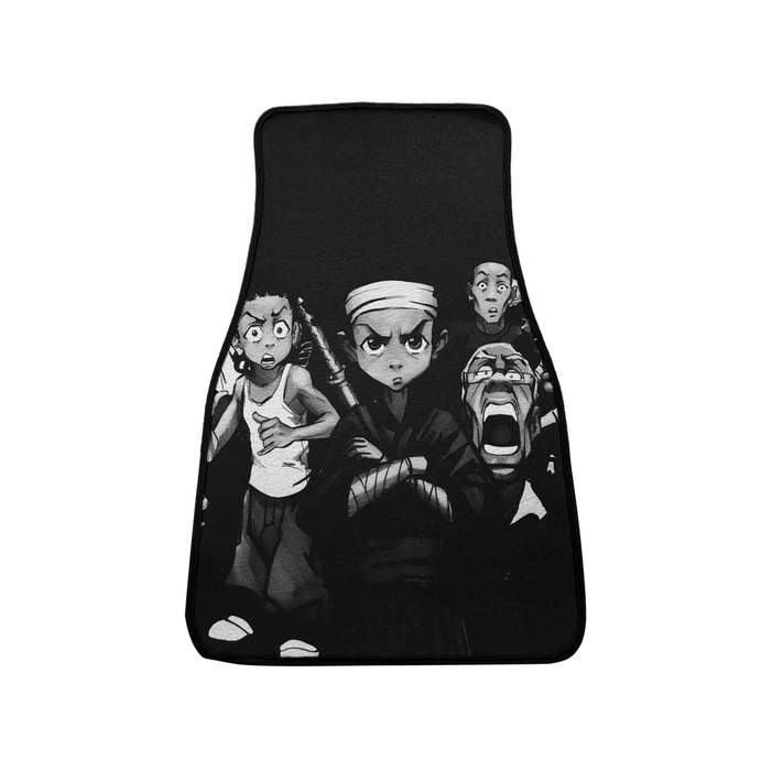 Anime Car Carpet Mat 1pc - Black Boondcks