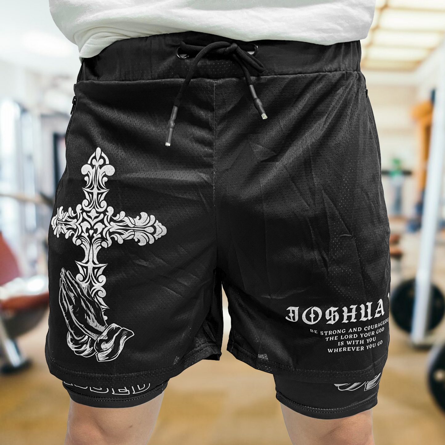 Black Cross Anime Shorts