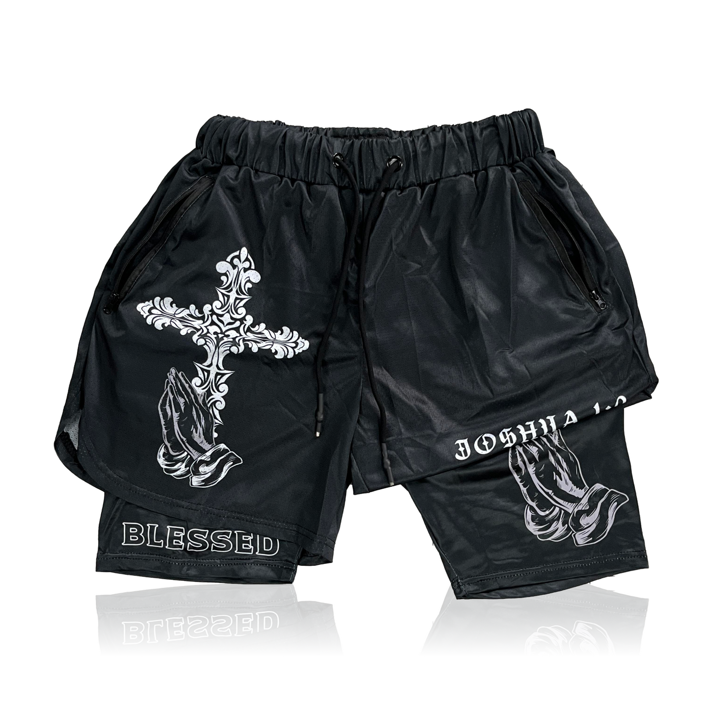 Black Cross Anime Shorts