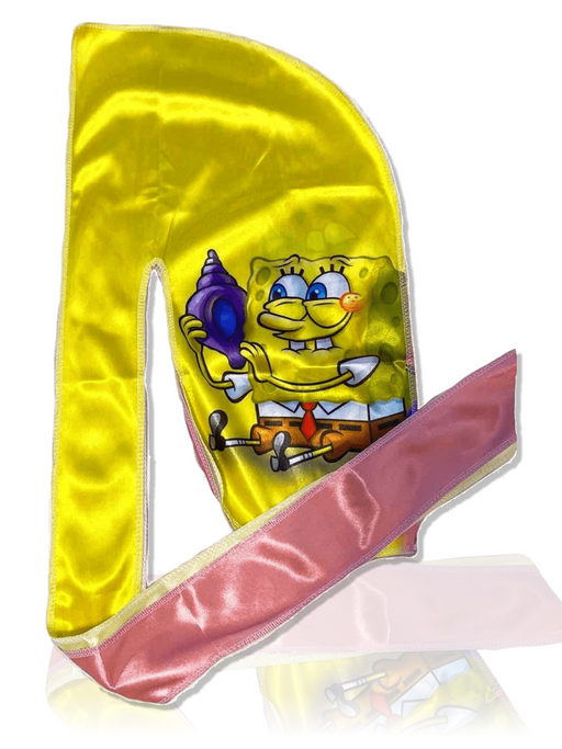 Yellow Sponge - SIlky Crown Durag Crown Limited Supply