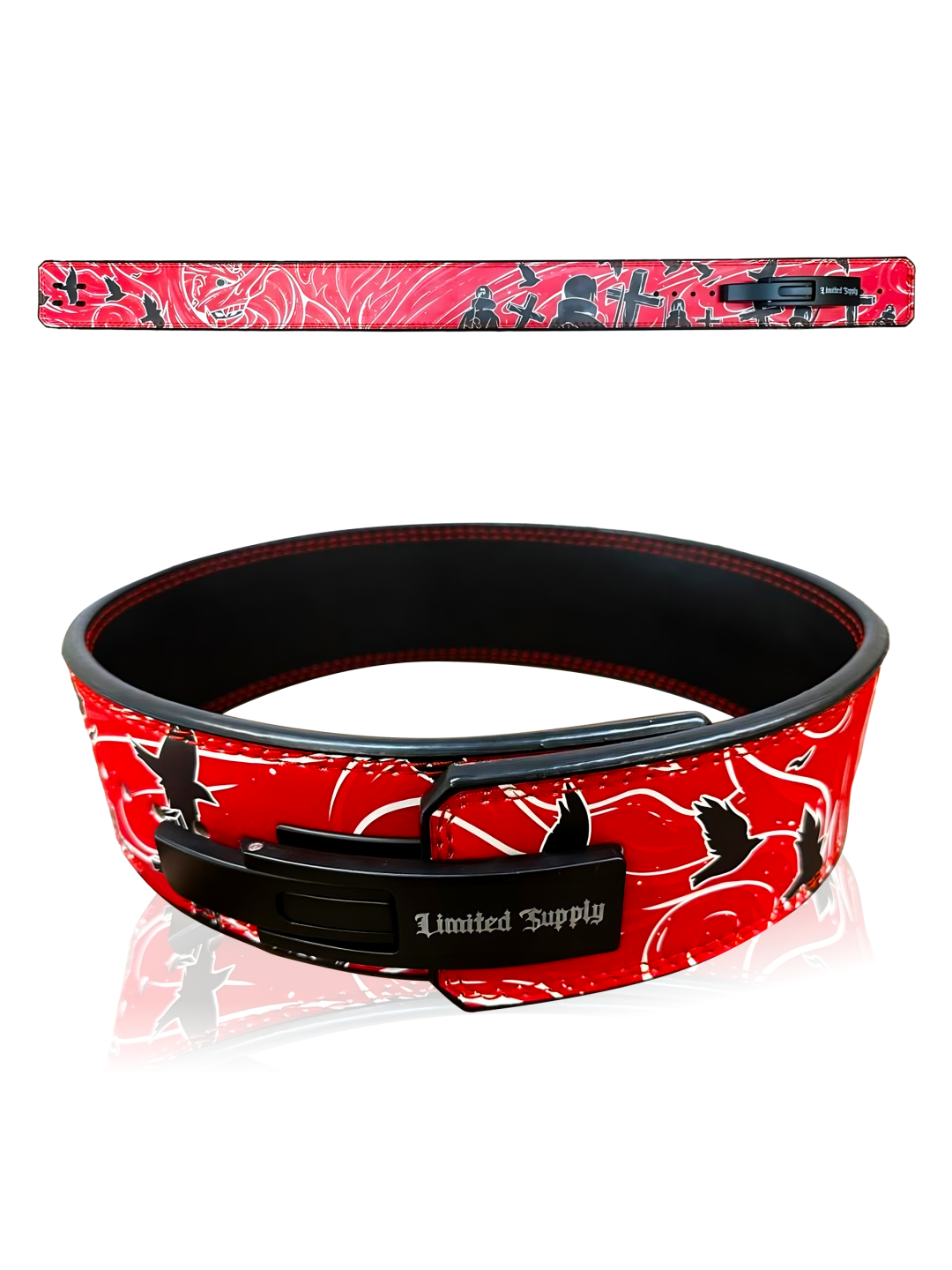 Anime Lever Belt Mens Gym Accessory