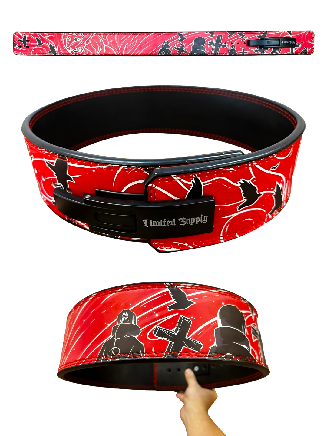 Anime Lever Belt Mens Gym Accessory