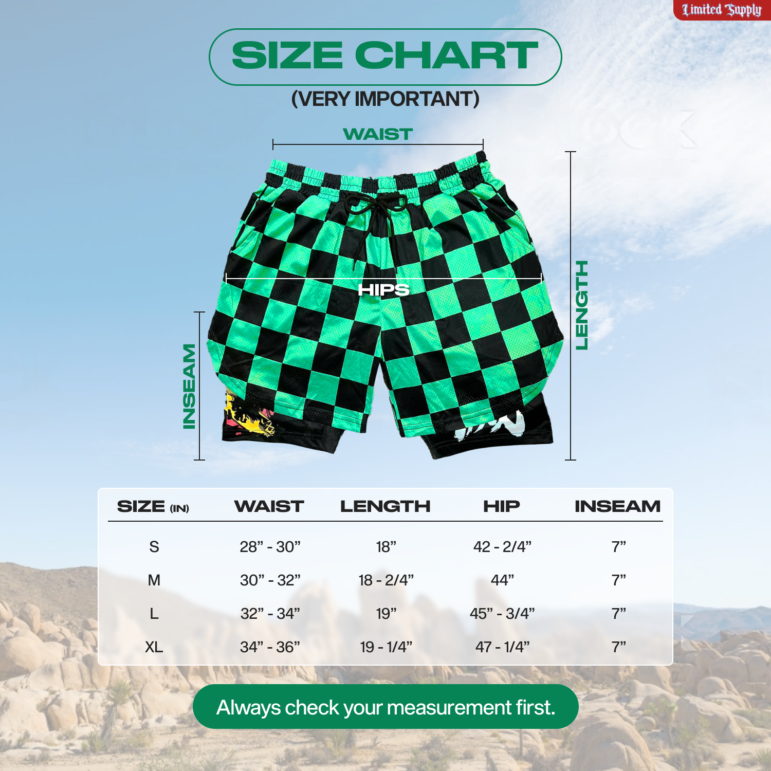 Anime Compression Shorts Crown Limited Supply