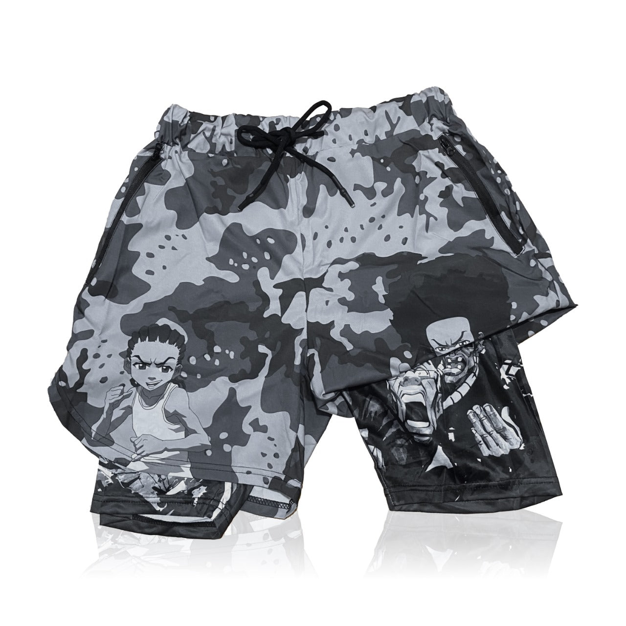 Gym Workout Compression Shorts Crown Limited Supply