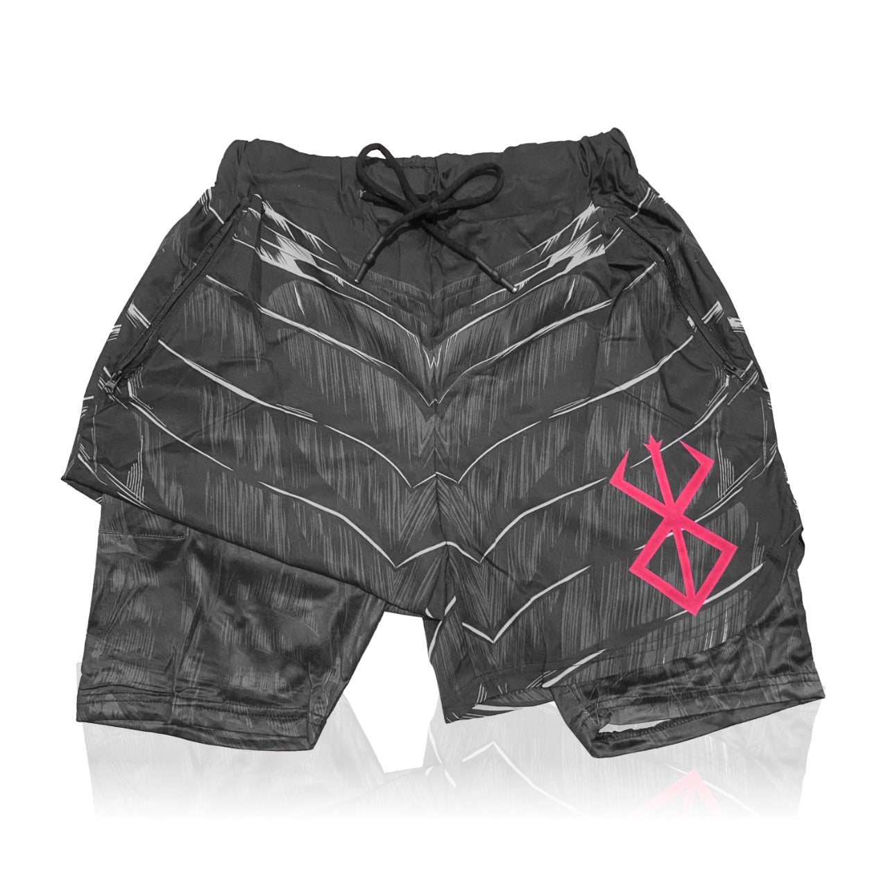 Gym Workout Compression Shorts Crown Limited Supply