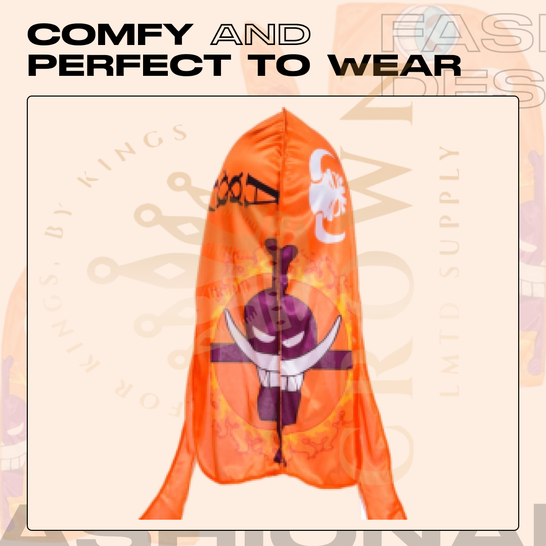 Anime Orange Ace Silky Crown Bonnet Crown Limited Supply