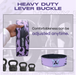 Purple Cursed Mark Anime Lever Belt Crown Limited Supply