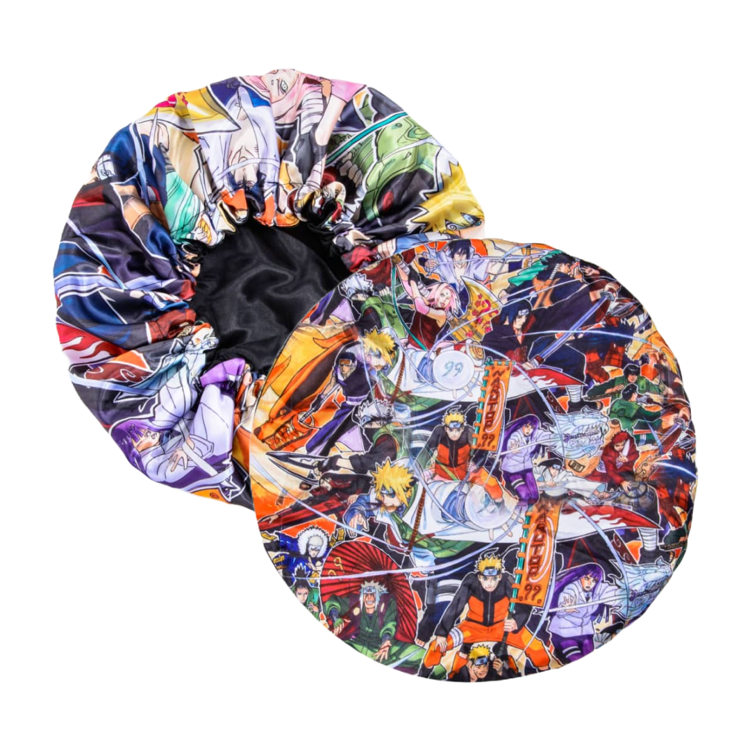 Anime Silky Bonnet For Men and Women Crown Limited Supply