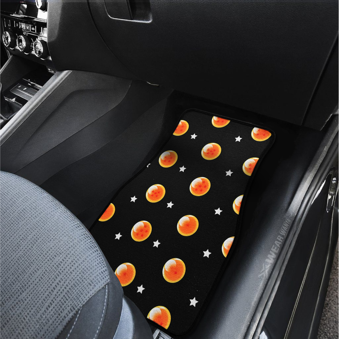 Anime Car Carpet Mat 1pc -Black Star DBZ