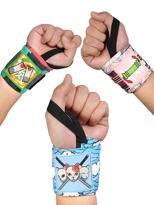 Anime Wrist Wraps Bundle - Trio Crown Limited Supply