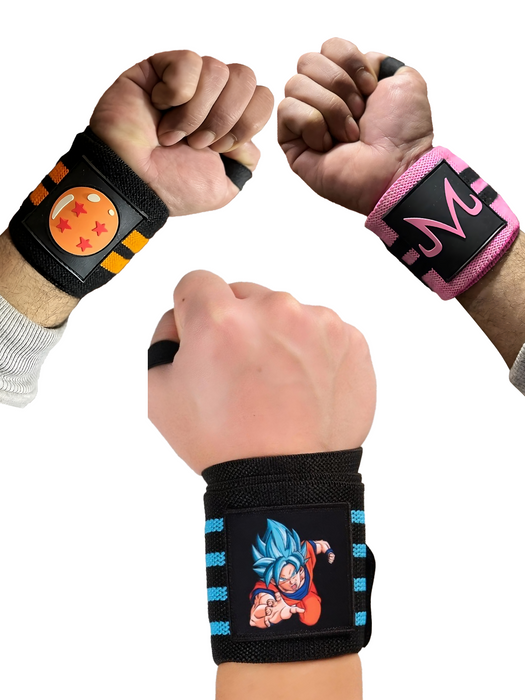 Anime Wrist Wraps Bundle - Trio Crown Limited Supply