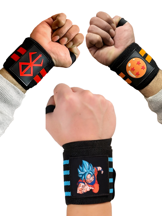 Anime Wrist Wraps Bundle - Trio Crown Limited Supply