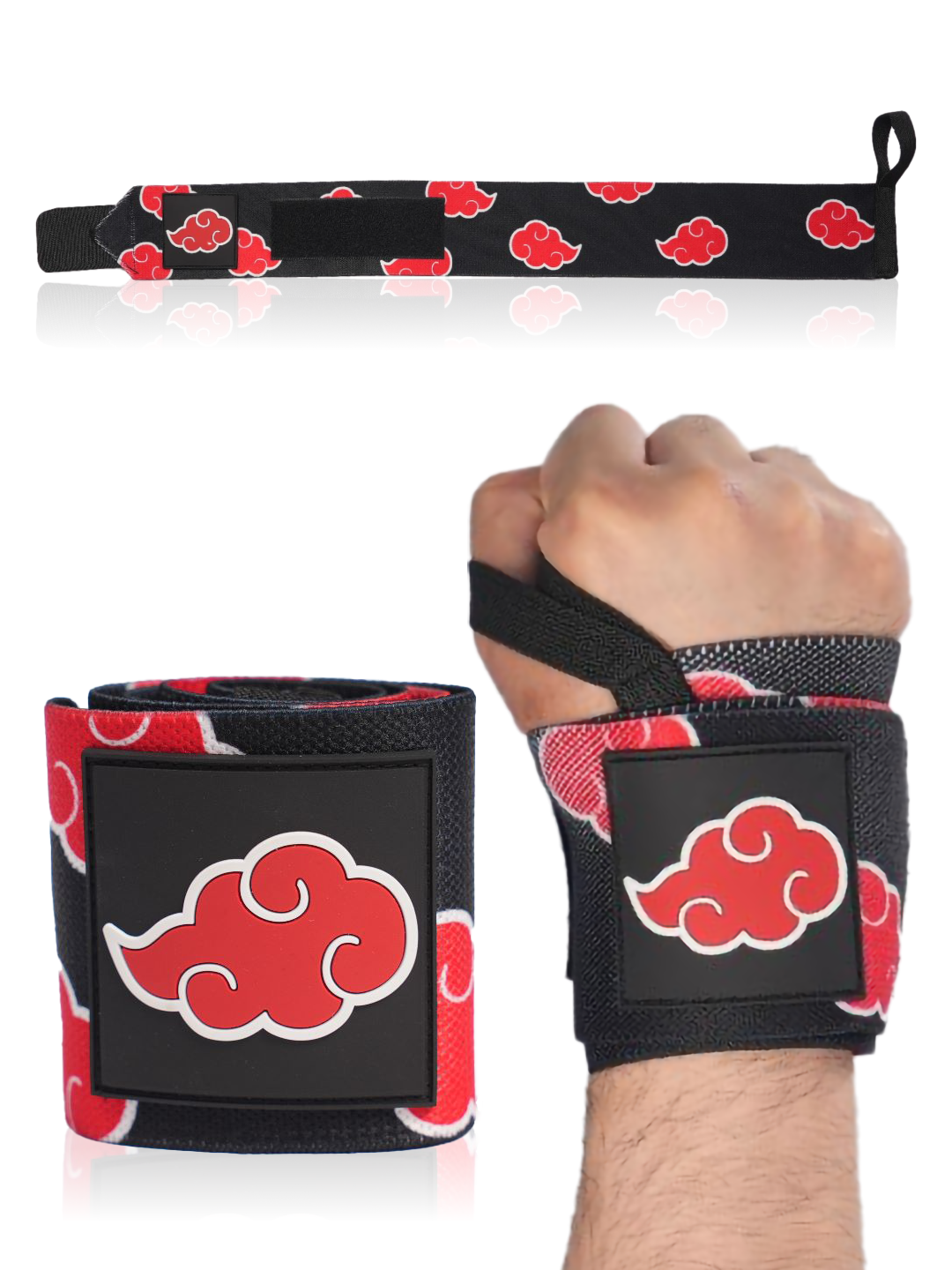 Anime Wrist Wraps 2 Pairs Bundle — Crown Limited Supply