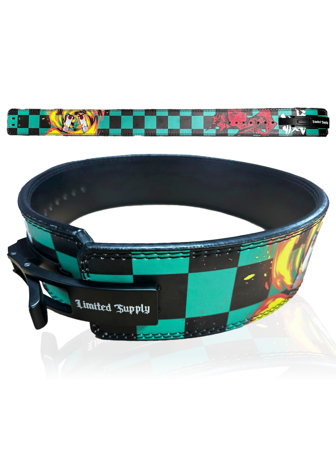 Anime Lever Belt Mens Gym Accessory Crown Limited Supply