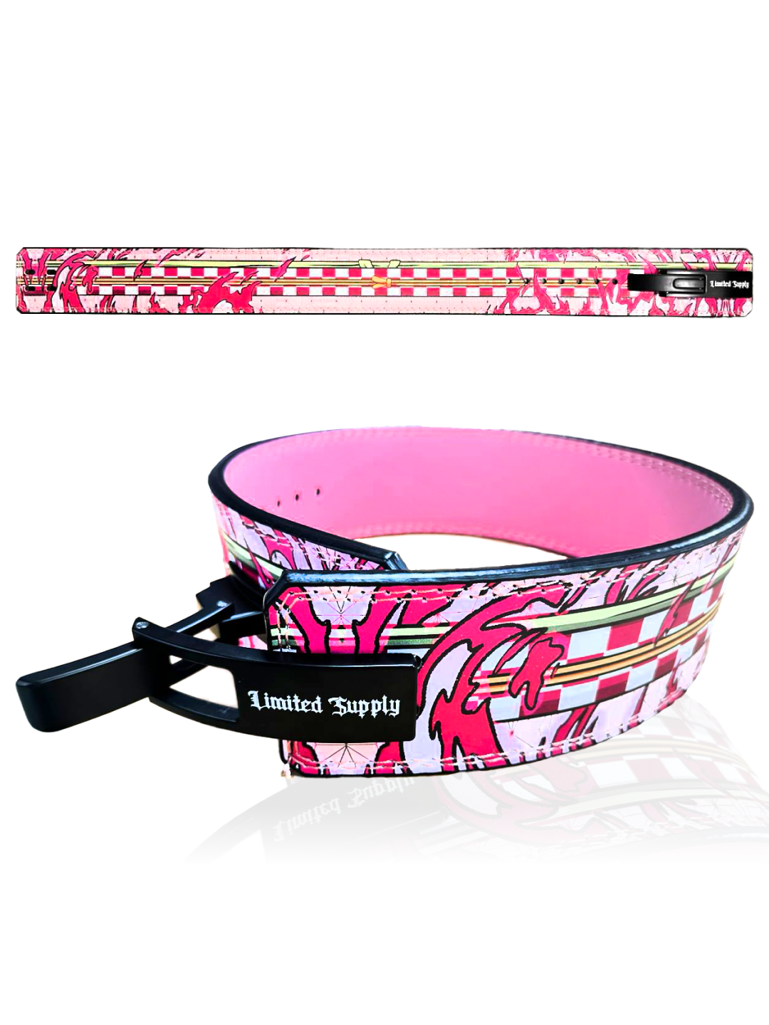 Anime Lever Belt Mens Gym Accessory Crown Limited Supply