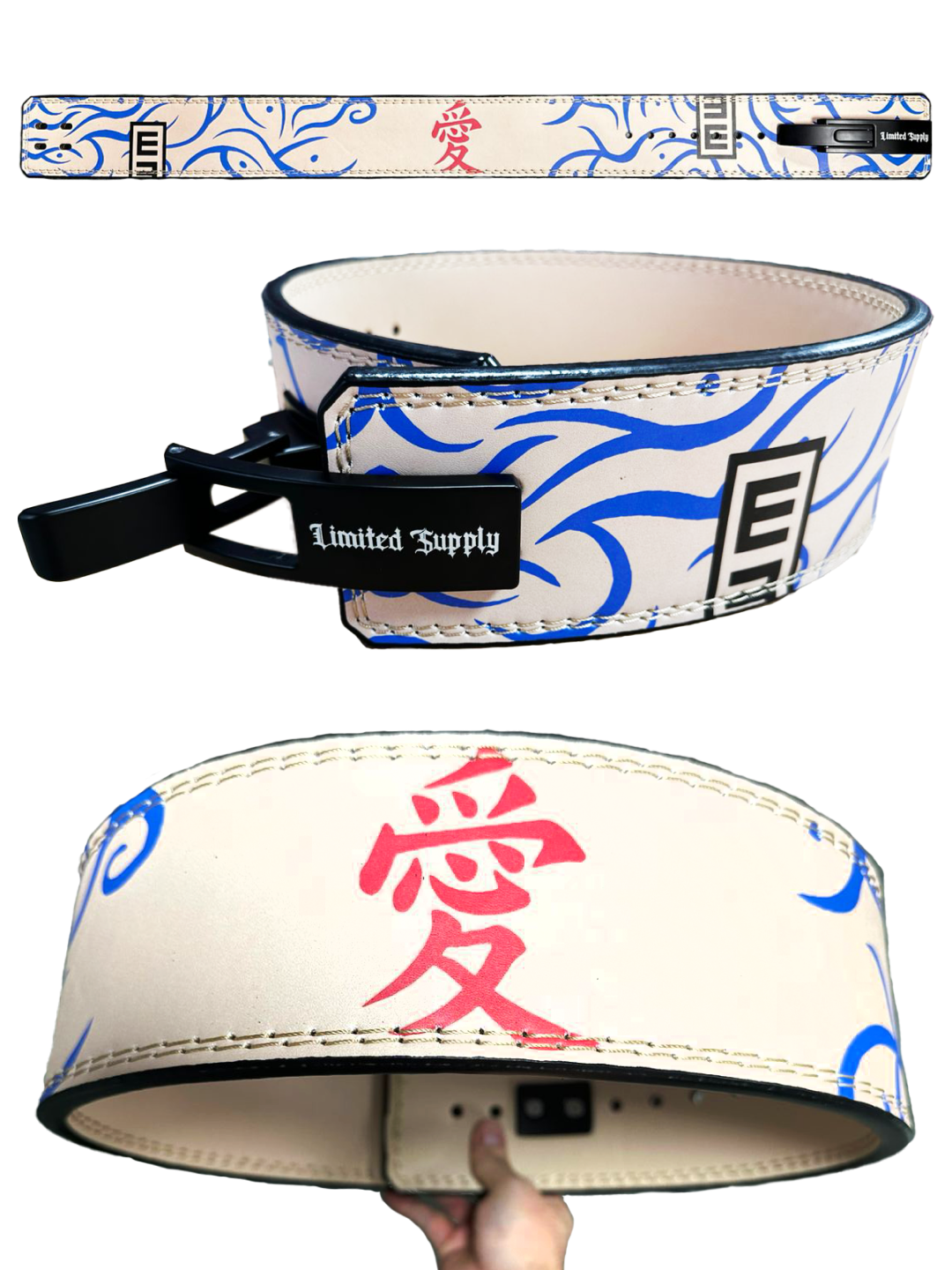 Anime Lever Belt Mens Gym Accessory Crown Limited Supply