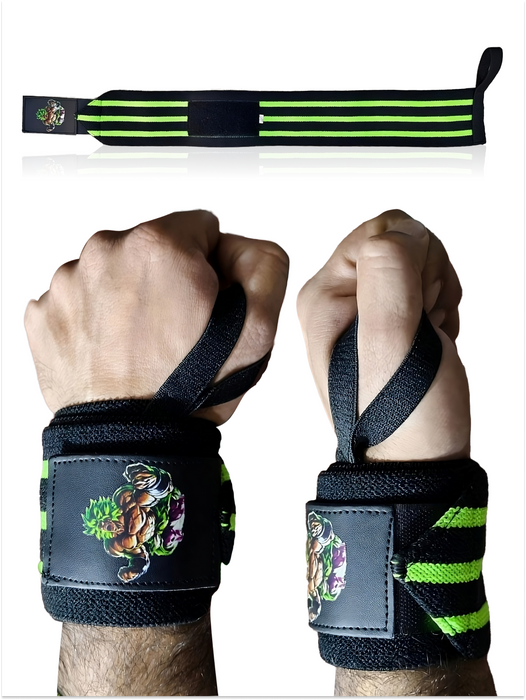 Green DZB Saiyan Wrist Wrap