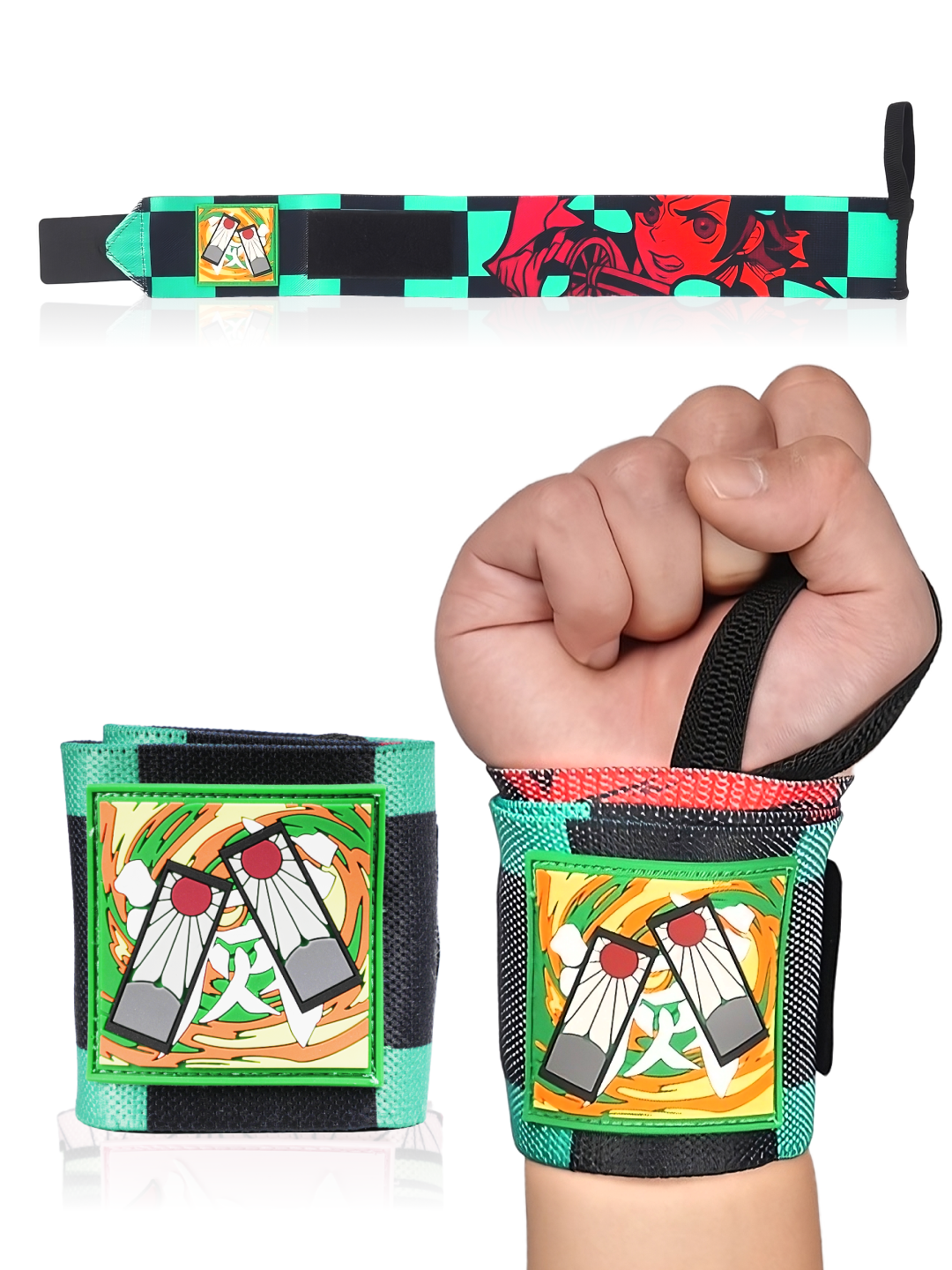 Mens Anime Wrist Wrap Crown Limited Supply