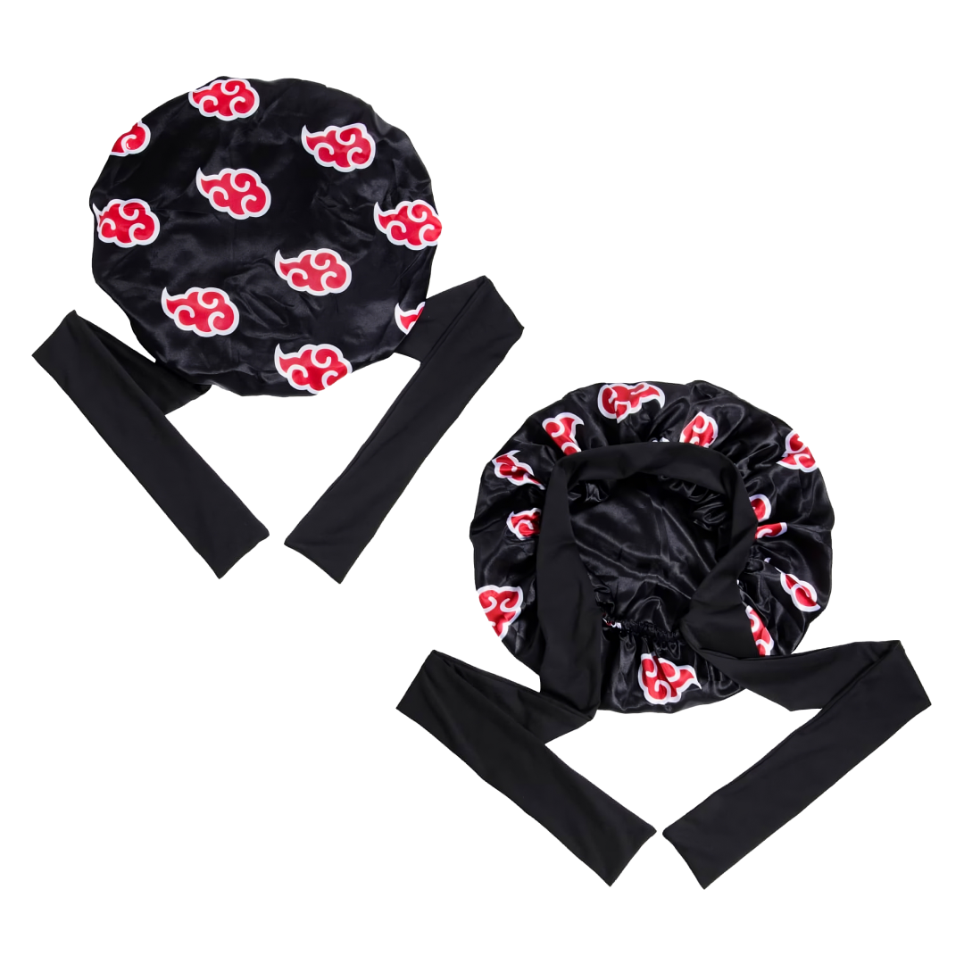 Non Slip Anime Bonnet with Tie Adjustable C1