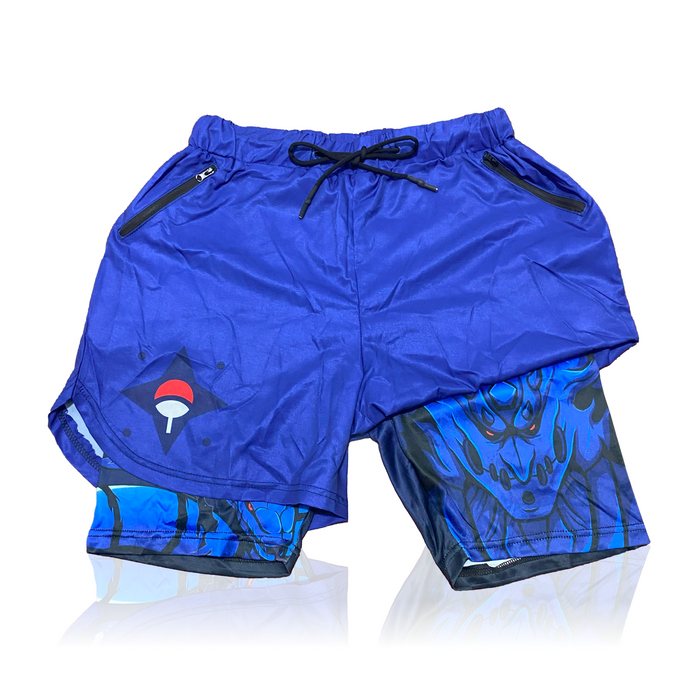 Anime Compressions Gym Shorts Multiple Designs C1