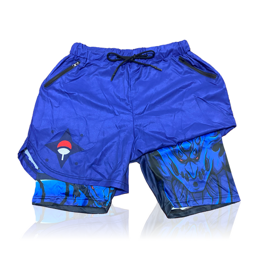 Blue Sasuke Anime Shorts