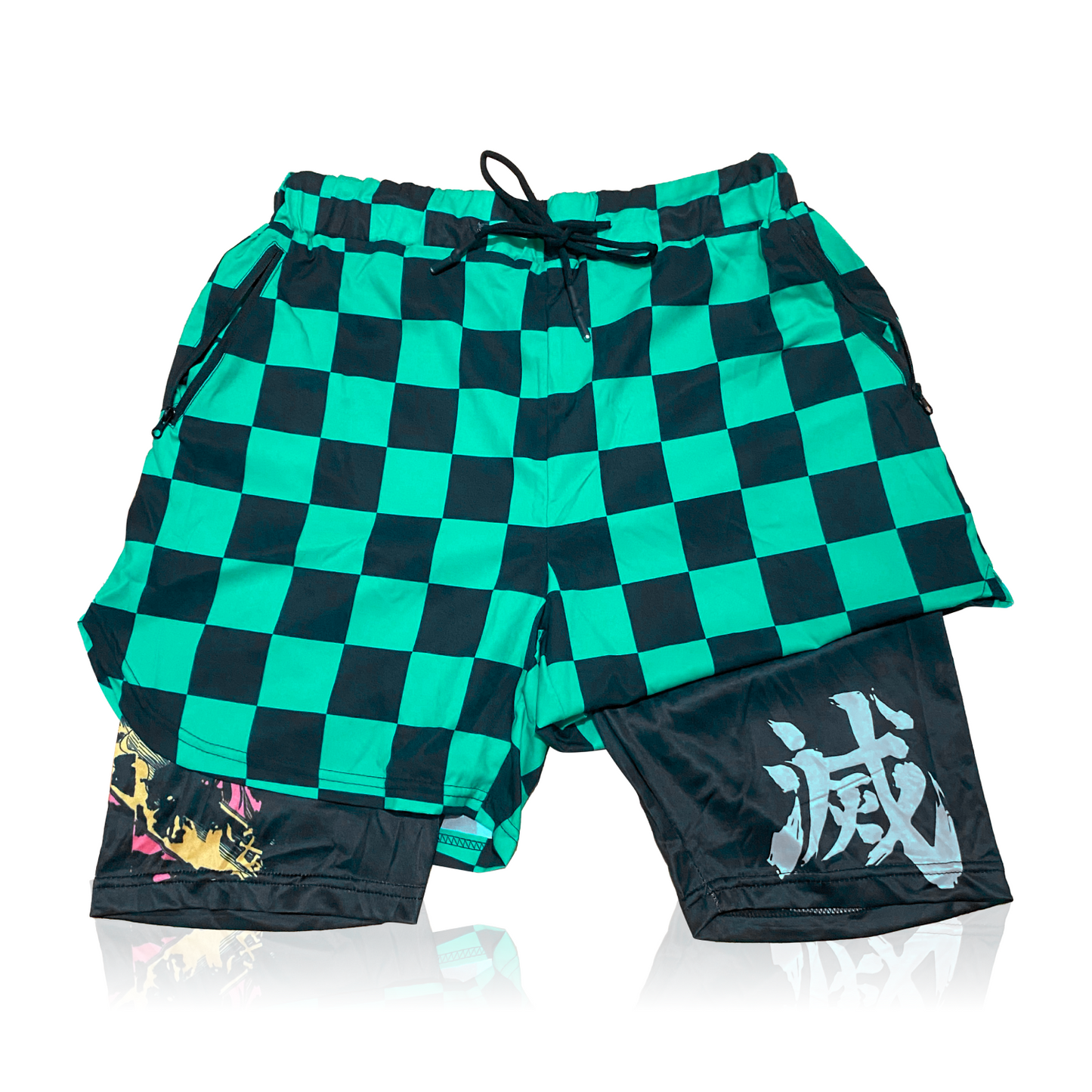 Anime Compressions Gym Shorts Multiple Designs C1