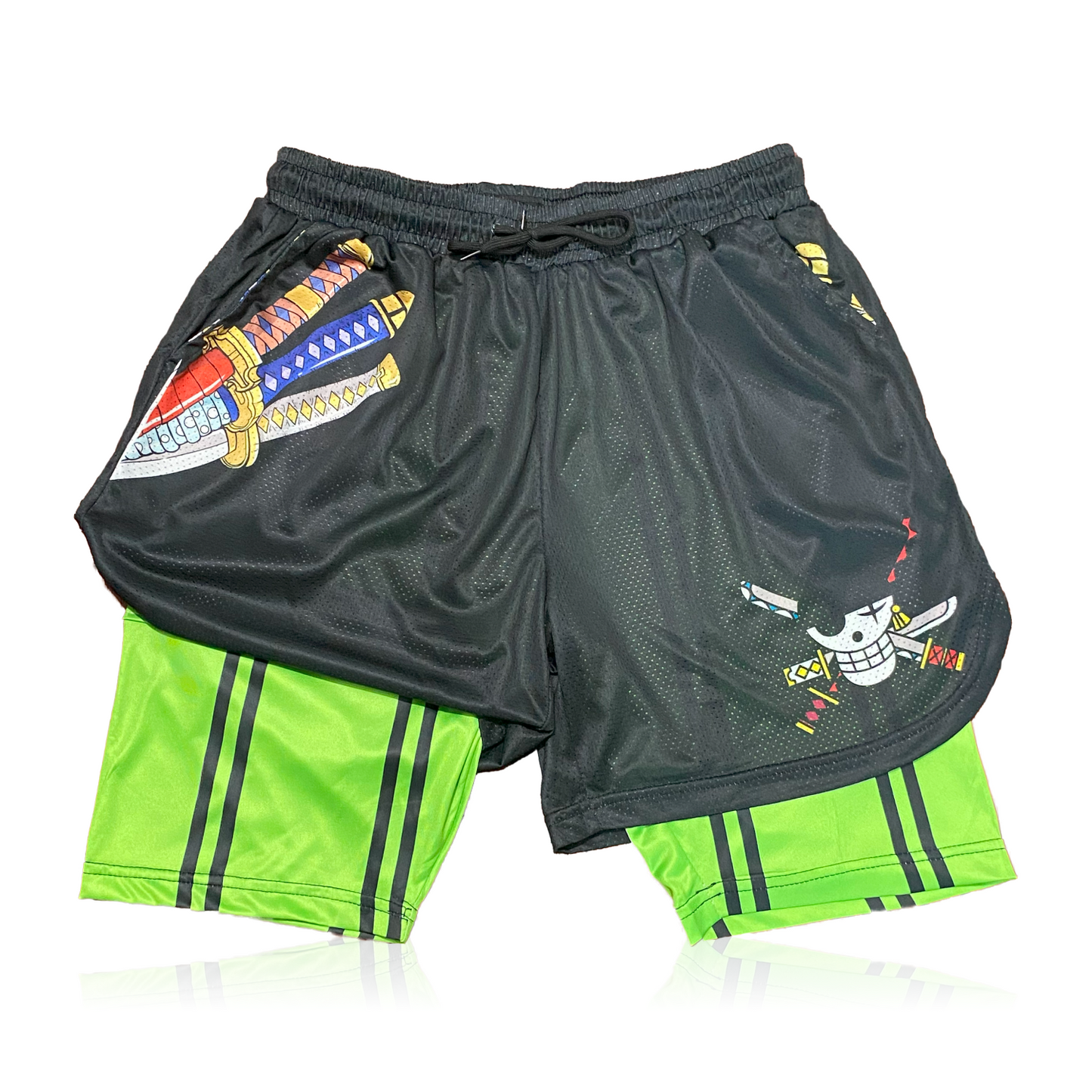 Anime Compression Shorts Crown Limited Supply