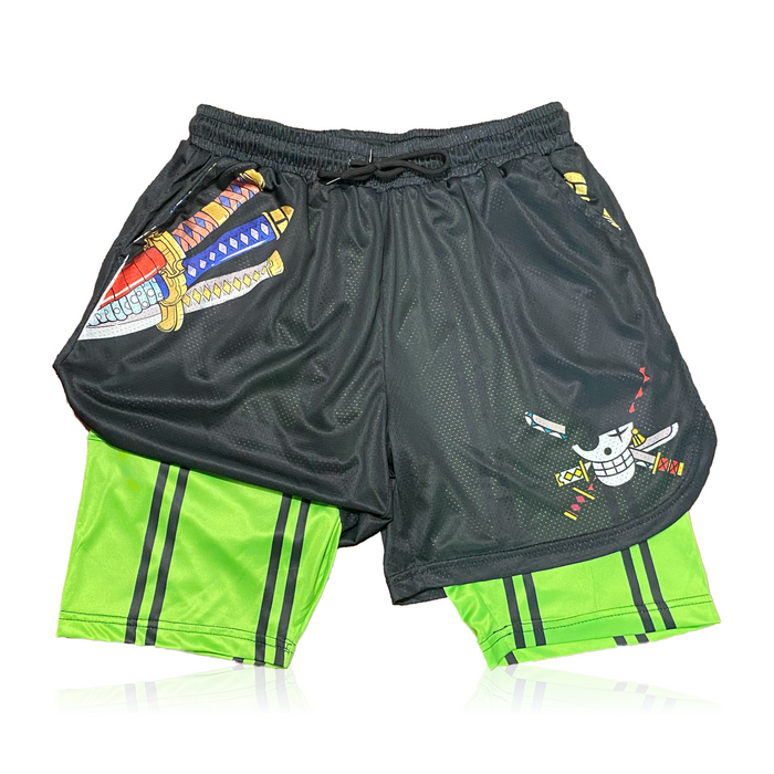 Exercise Compression Shorts Crown Limited Supply