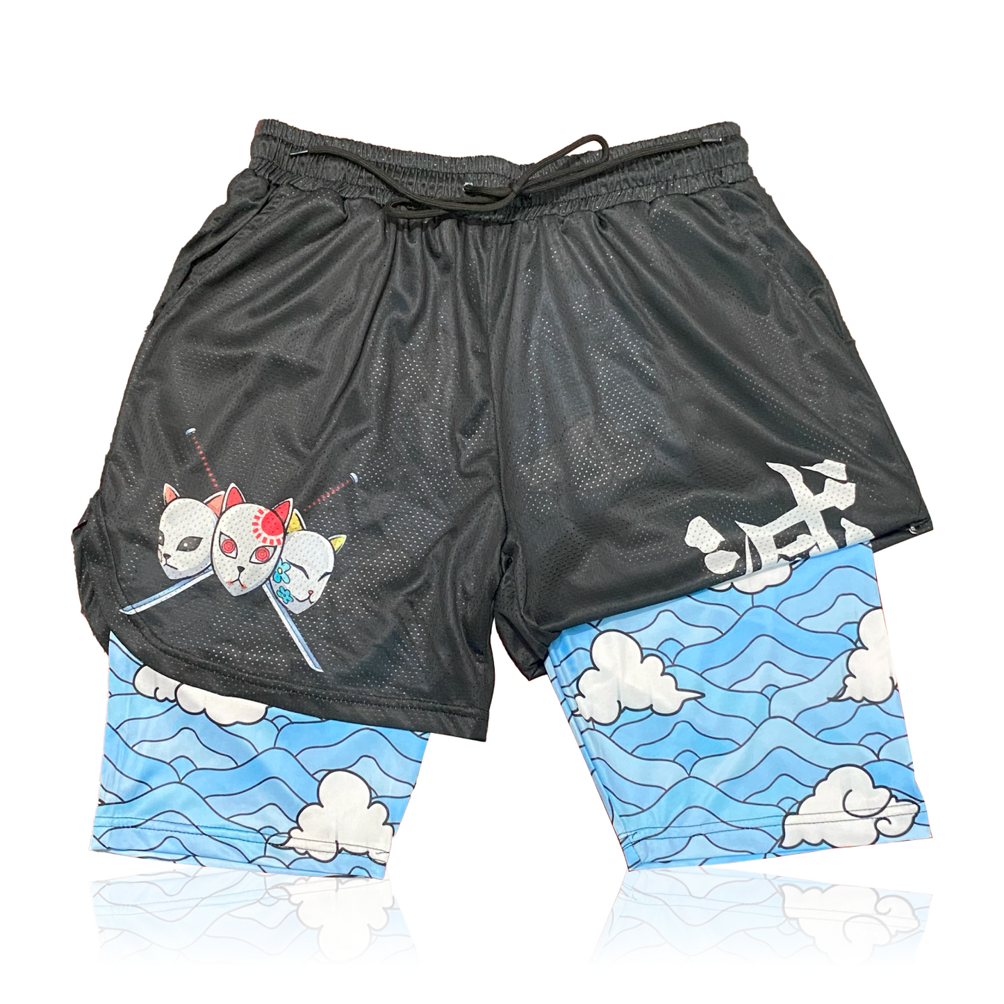 Anime Compression Shorts Crown Limited Supply