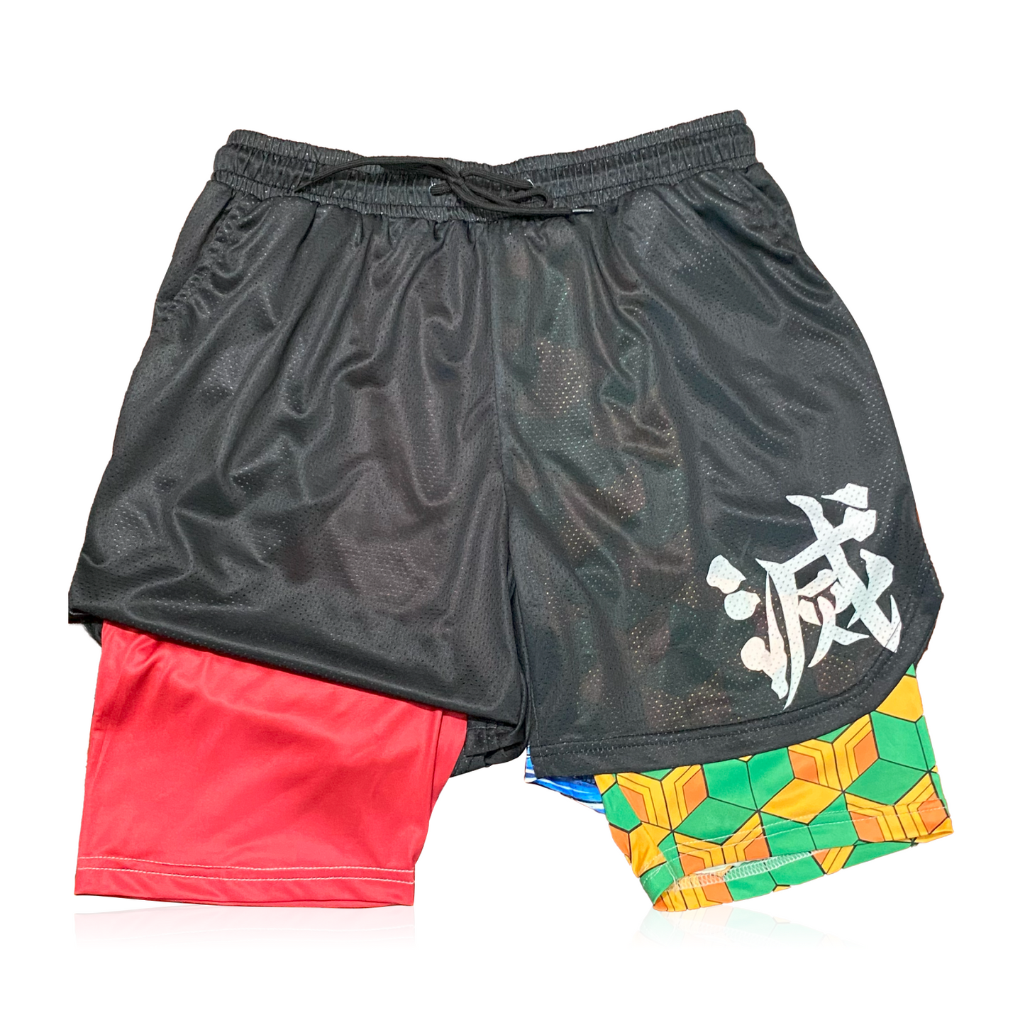 Anime Compressions Gym Shorts Multiple Designs C1