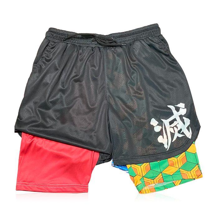 Gym Workout Compression Shorts Crown Limited Supply