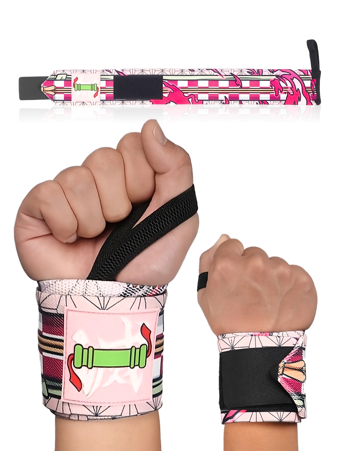 Pink Nezku Wrist Wrap Crown Limited Supply