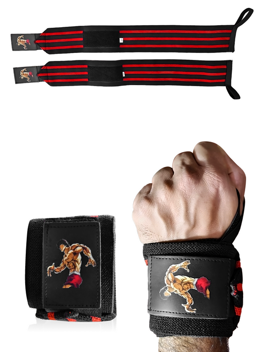 Red Baki Wrist Wrap