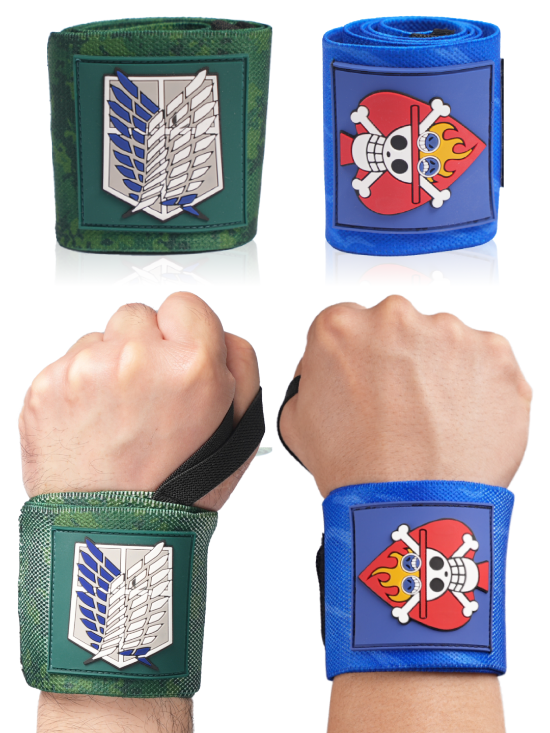 Limited Anime Wrist Wrap Bundle Set Crown Limited Supply