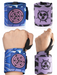 Anime Wrist Wraps 2 Pairs Bundle - 24" Lifting Straps for Men and Women - Gym Accessories Support Crown Limited Supply