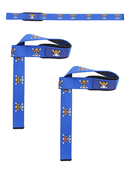 Blue OP Lifting Wrist Straps