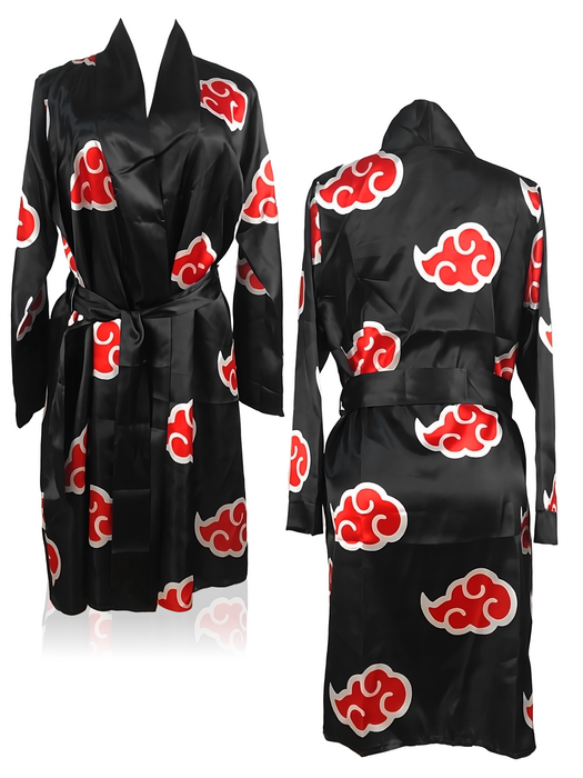 Anime Satin Sleep Robe for Women and Men, Akat Crown Limited Supply