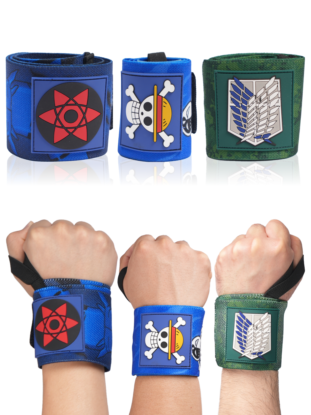 Limited Anime Wrist Wrap Bundle Set Crown Limited Supply