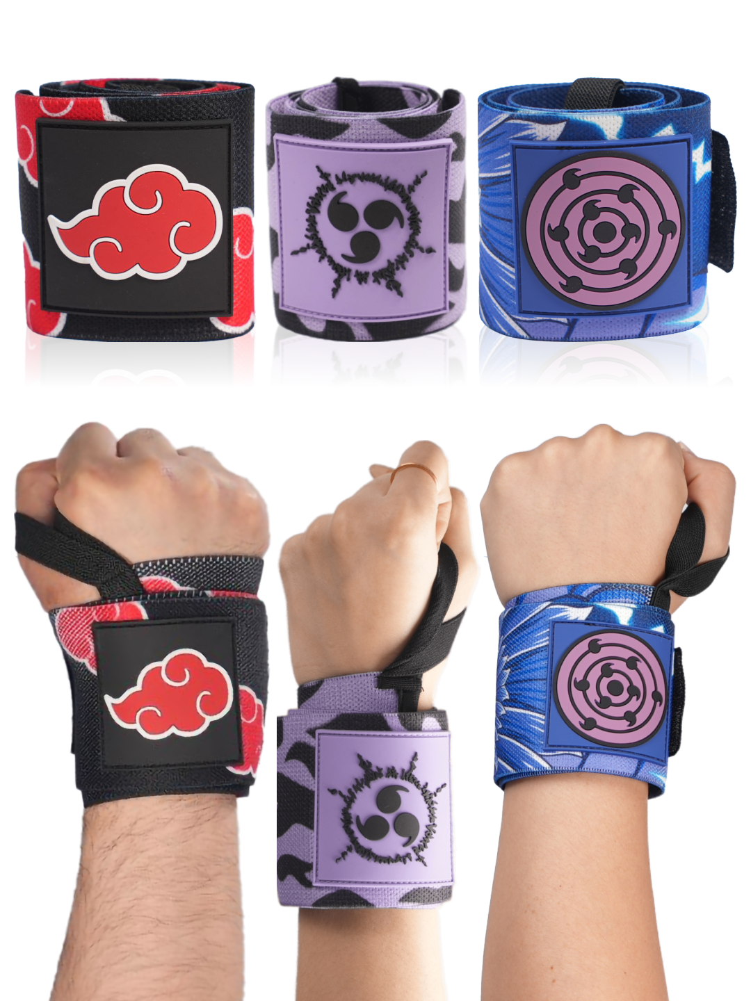 Limited Anime Wrist Wrap Bundle Set Crown Limited Supply