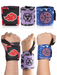 Anime Wrist Wraps 3 Pairs Bundle - 24" Lifting Straps for Men and Women Gym Accessories (Trinity B) Crown Limited Supply