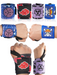 Anime Wrist Wraps 4 Pairs Bundle - 24" Lifting Straps for Men and Women - Gym Accessories Support Training Crown Limited Supply