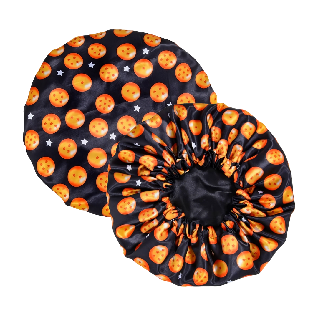 Orange DBZ Balls- Silky Bonnet
