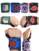 Anime Wrist Wraps 4 Pairs Bundle - 24" Lifting Straps for Men and Women - Gym Accessories Support Training Crown Limited Supply