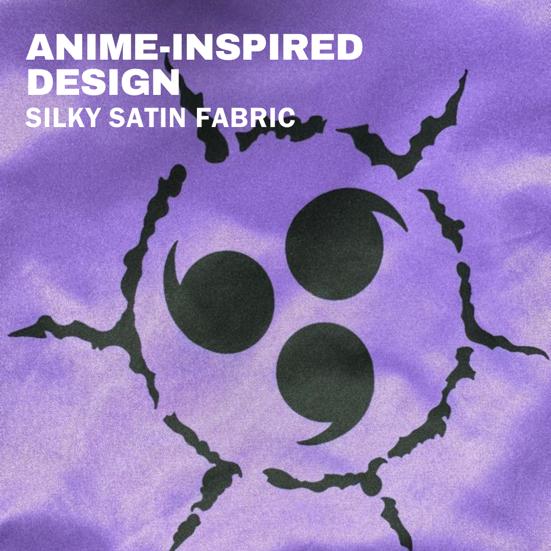 Anime Muay Thai Boxing Shorts (Purple CursedM)