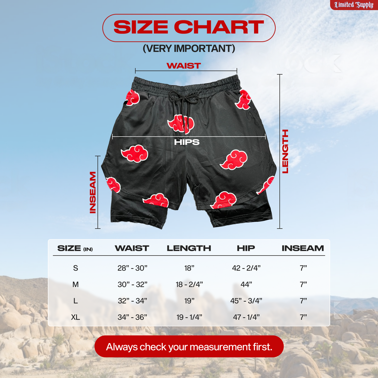 Anime Compression Shorts Crown Limited Supply