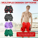 Red Madara Anime Mesh Shorts for Men and Women Crown Limited Supply
