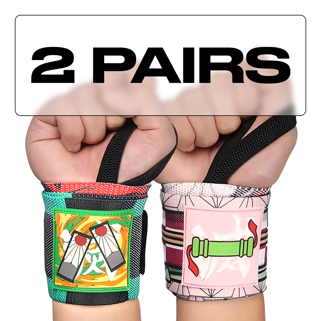 Anime Wrist Wraps Bundle - Duo Crown Limited Supply