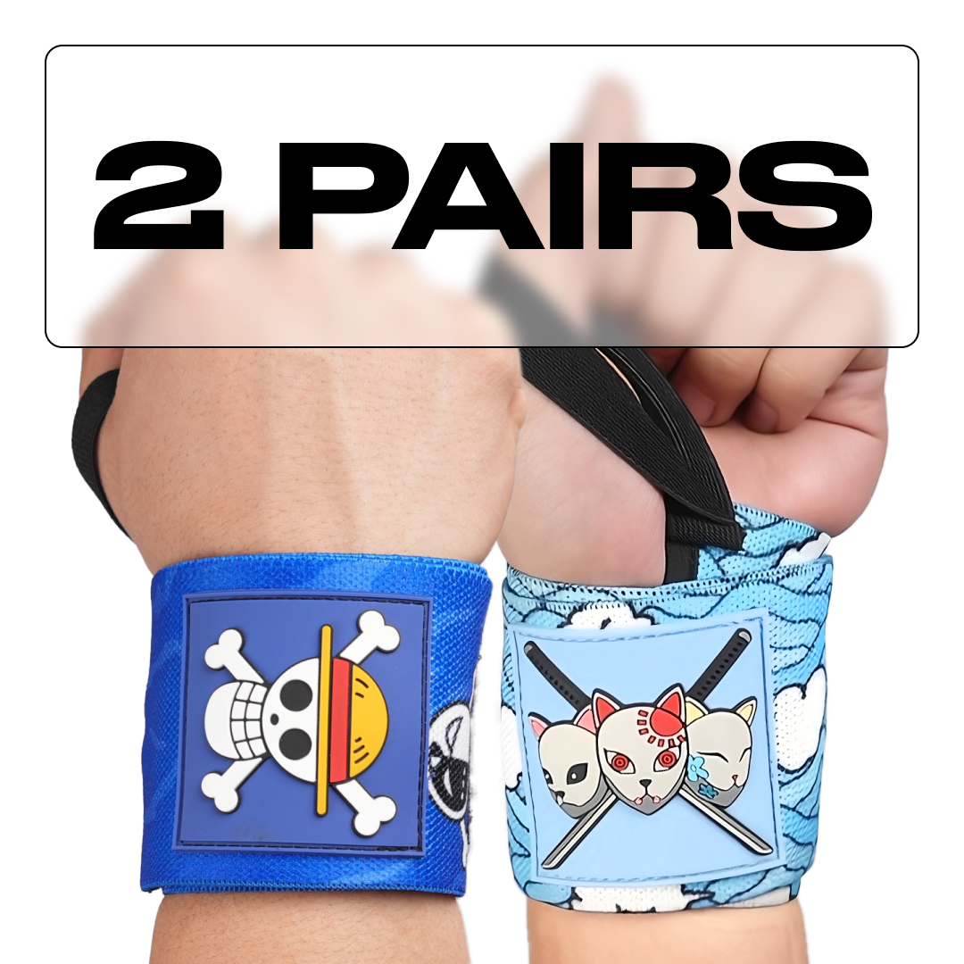 Anime Wrist Wraps Bundle - Duo Crown Limited Supply